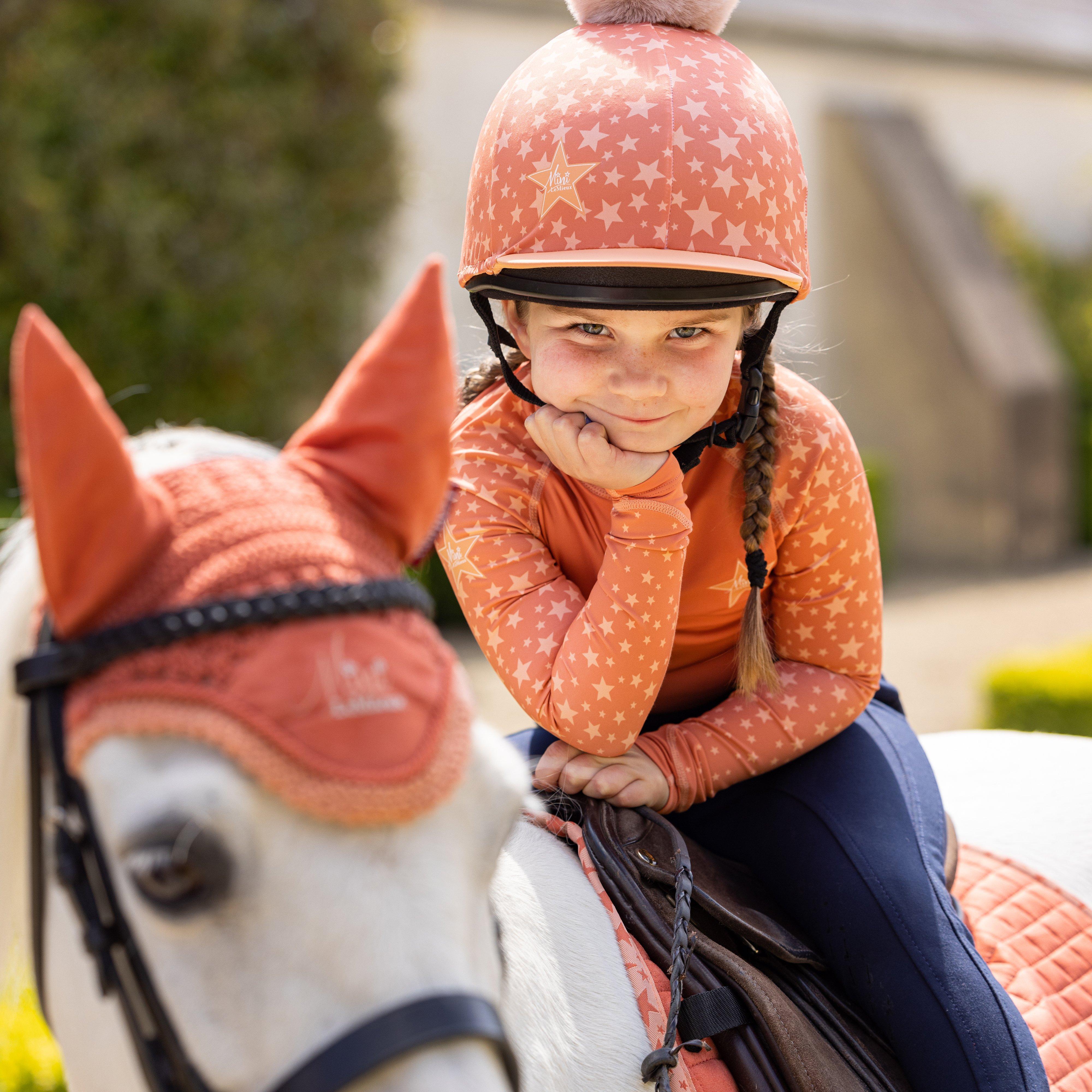 Mini Hat Silk Apricot