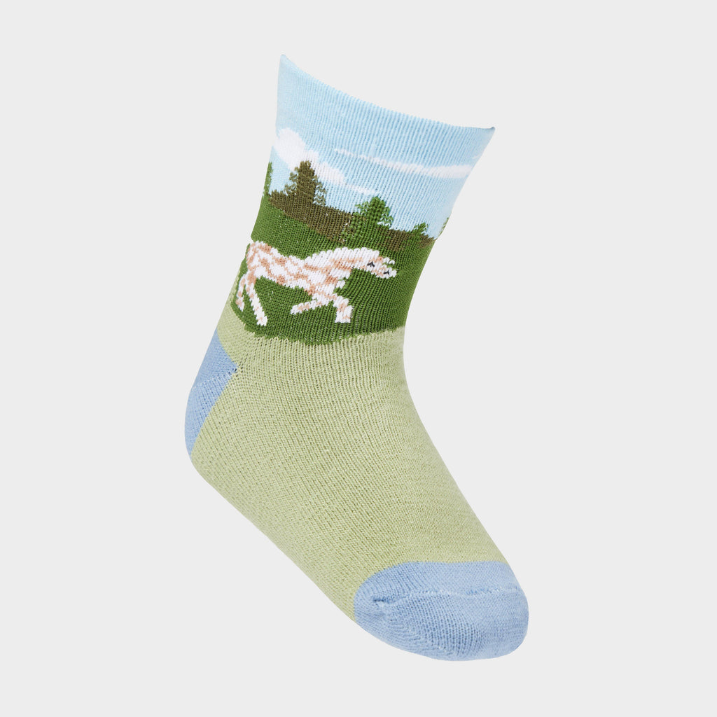 Kids Mini Character Socks 2 Pack Montana