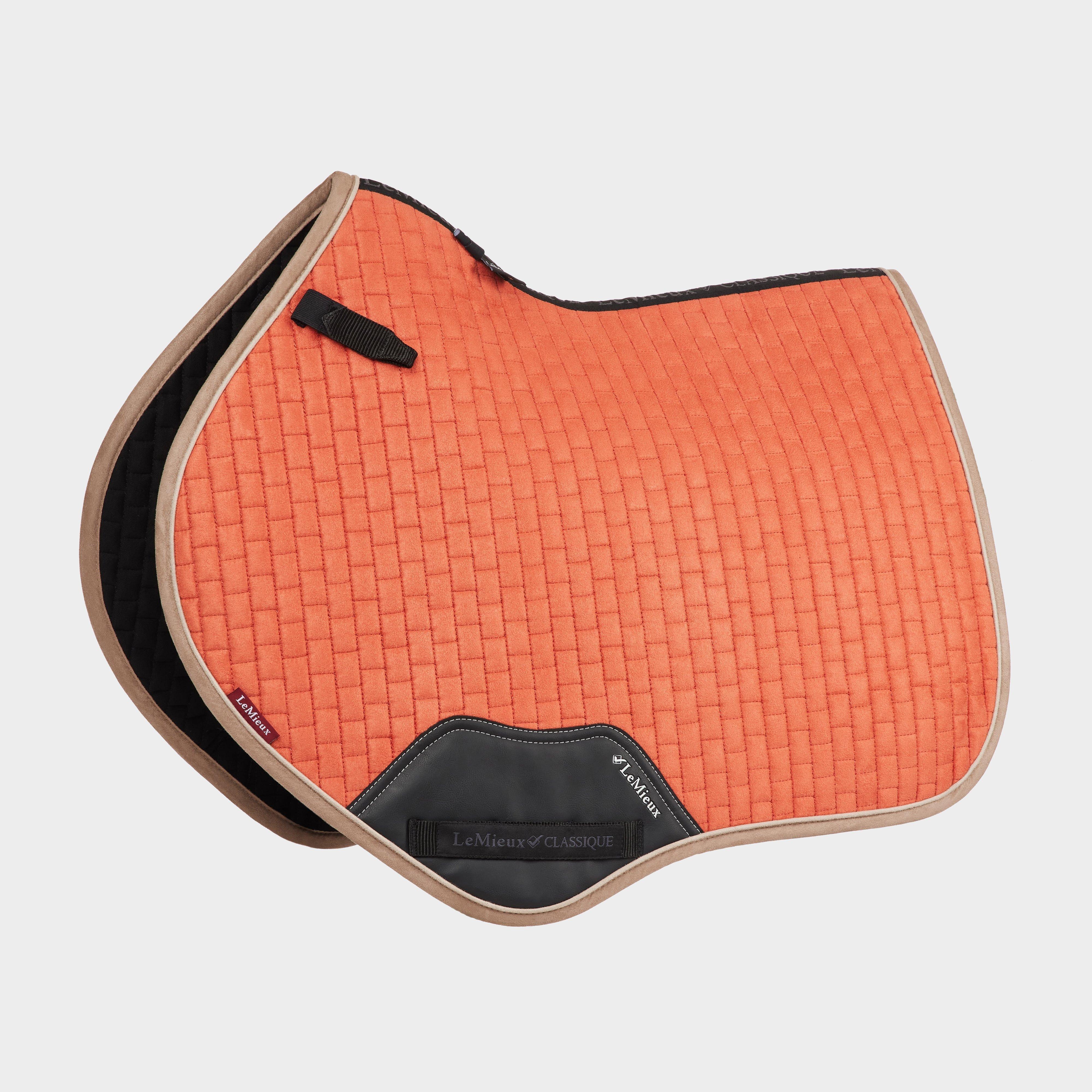 Suede Close Contact Saddle Pad Apricot