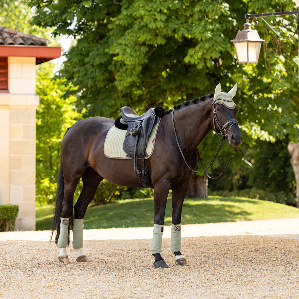 Suede Dressage Saddle Pad Fern