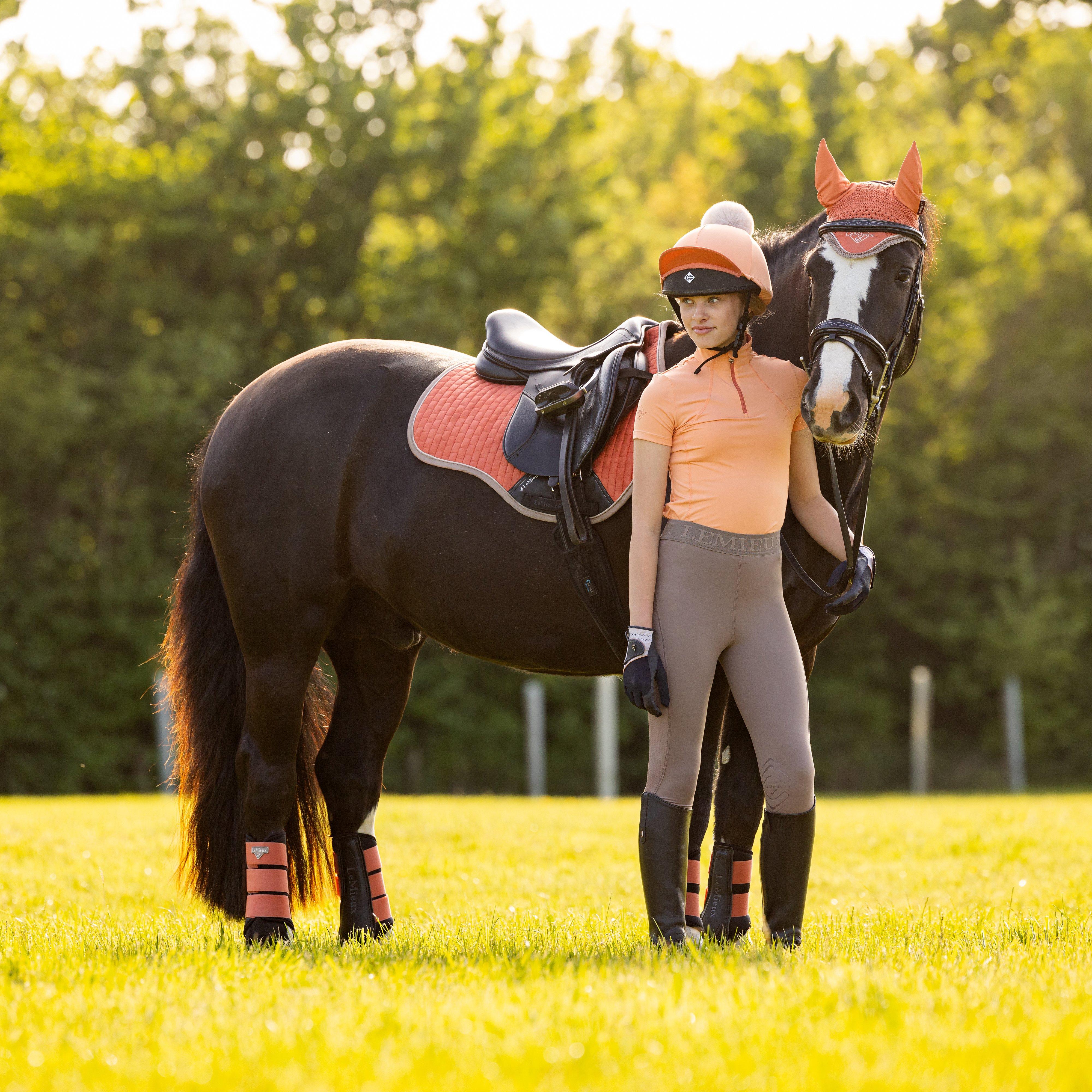 Suede GP Saddle Pad Apricot