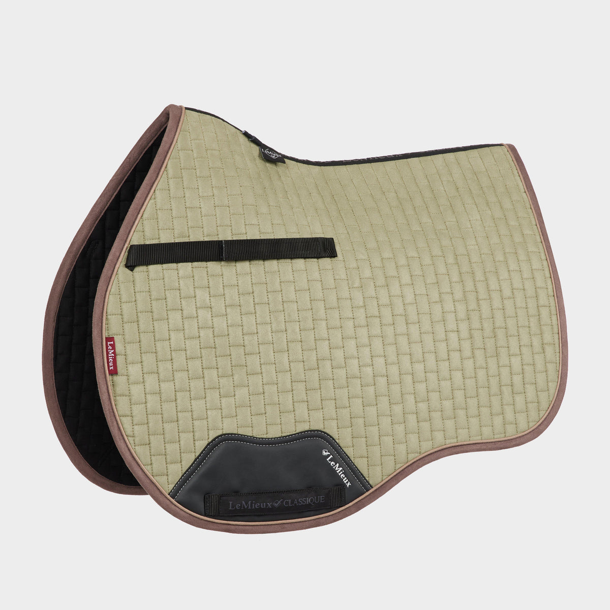 Suede GP Saddle Pad Fern
