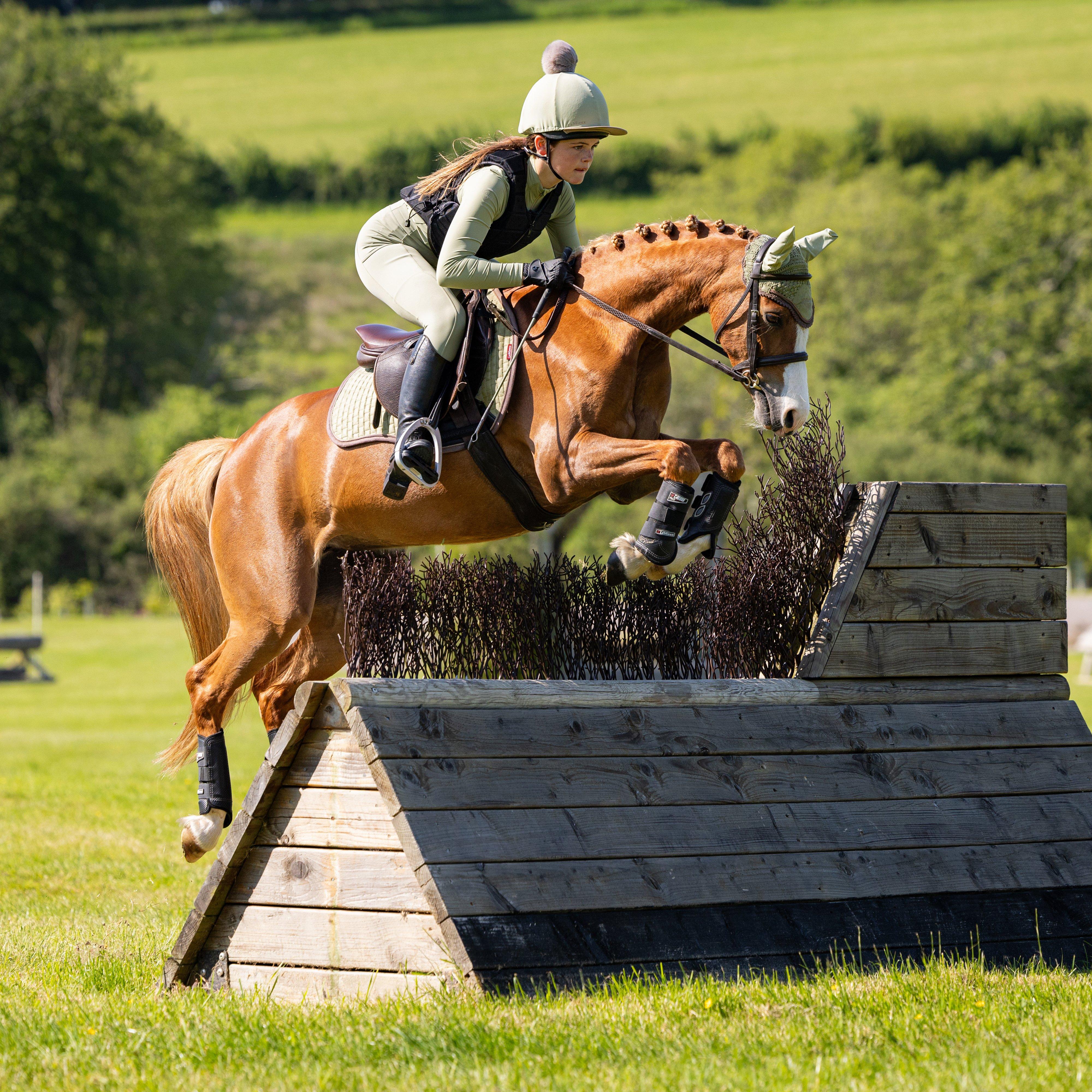 Suede GP Saddle Pad Fern