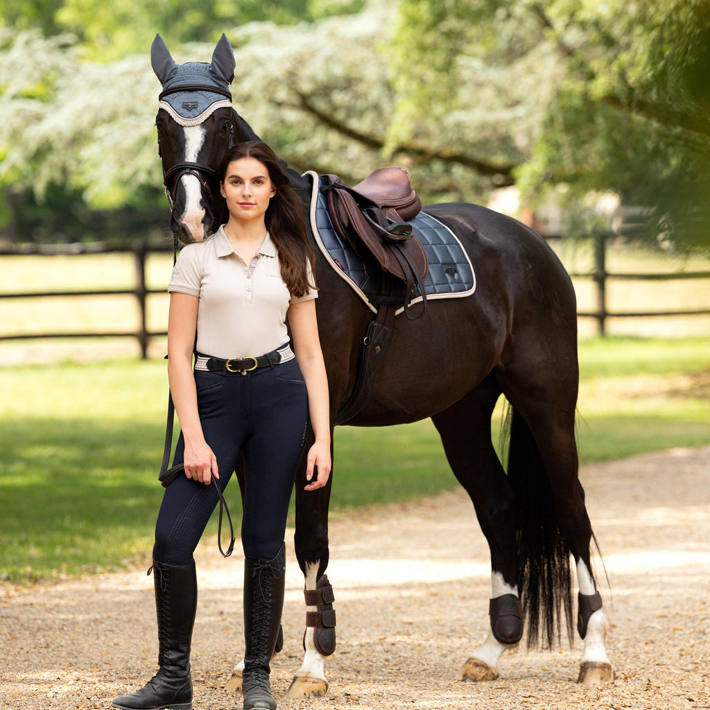 Loire Classic Close Contact Saddle Pad Jay Blue