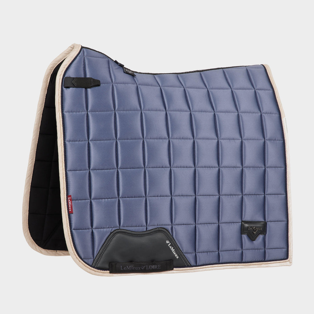 Loire Classic Dressage Saddle Pad Jay Blue