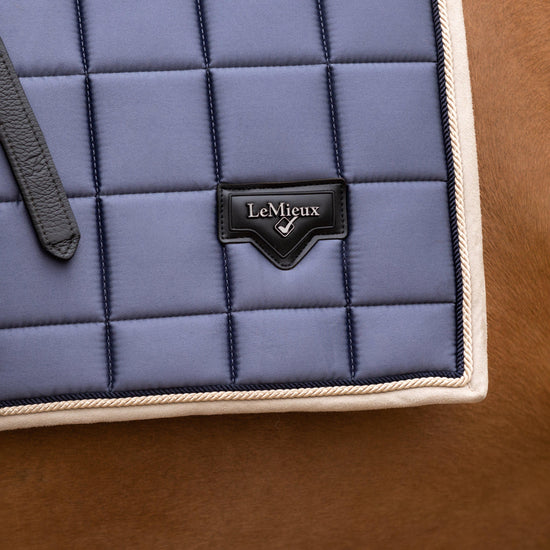 Loire Classic Dressage Saddle Pad Jay Blue