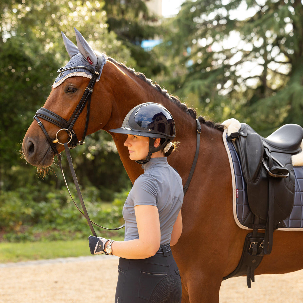 Loire Classic Dressage Saddle Pad Jay Blue