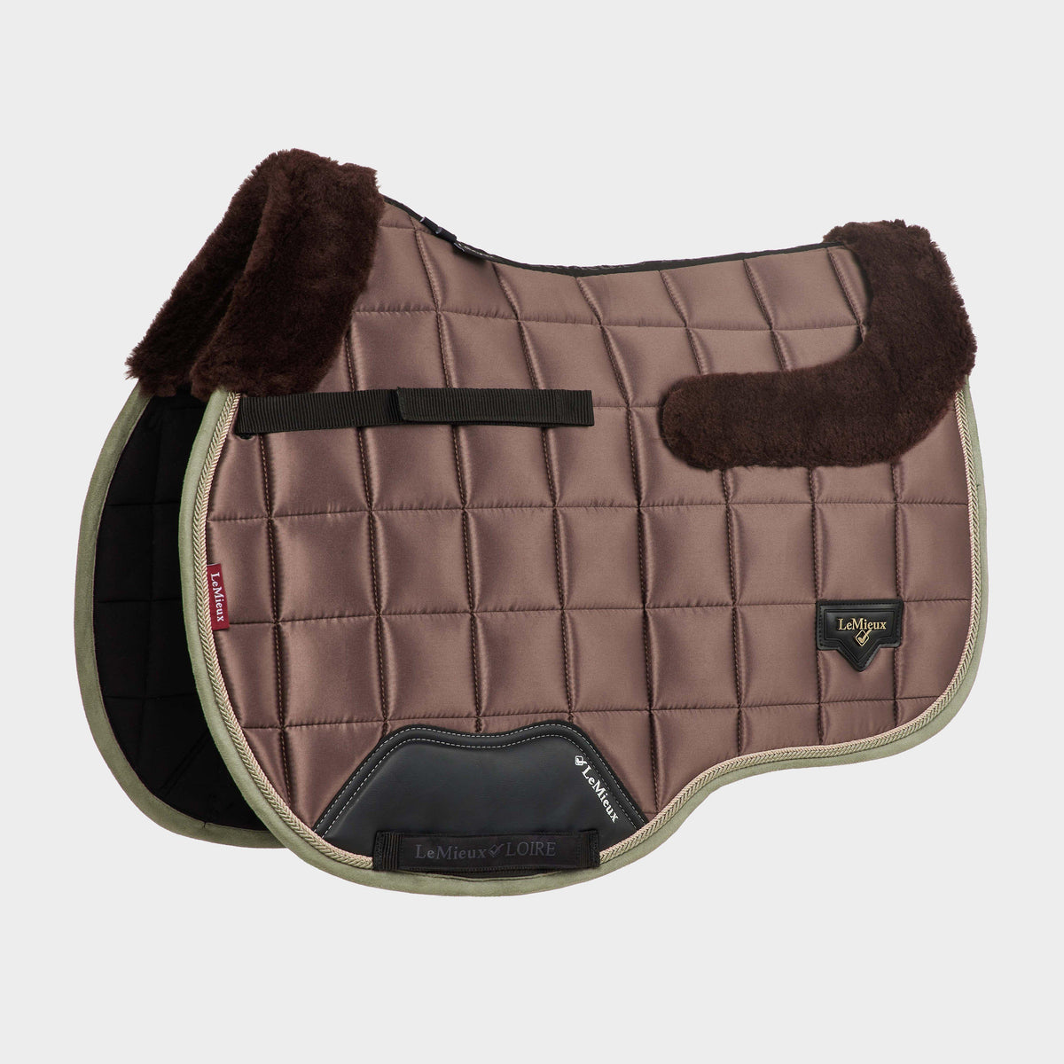 Merino Loire Classic GP Saddle Pad Walnut