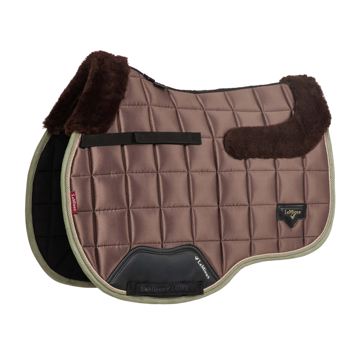 Merino Loire Classic GP Saddle Pad Walnut
