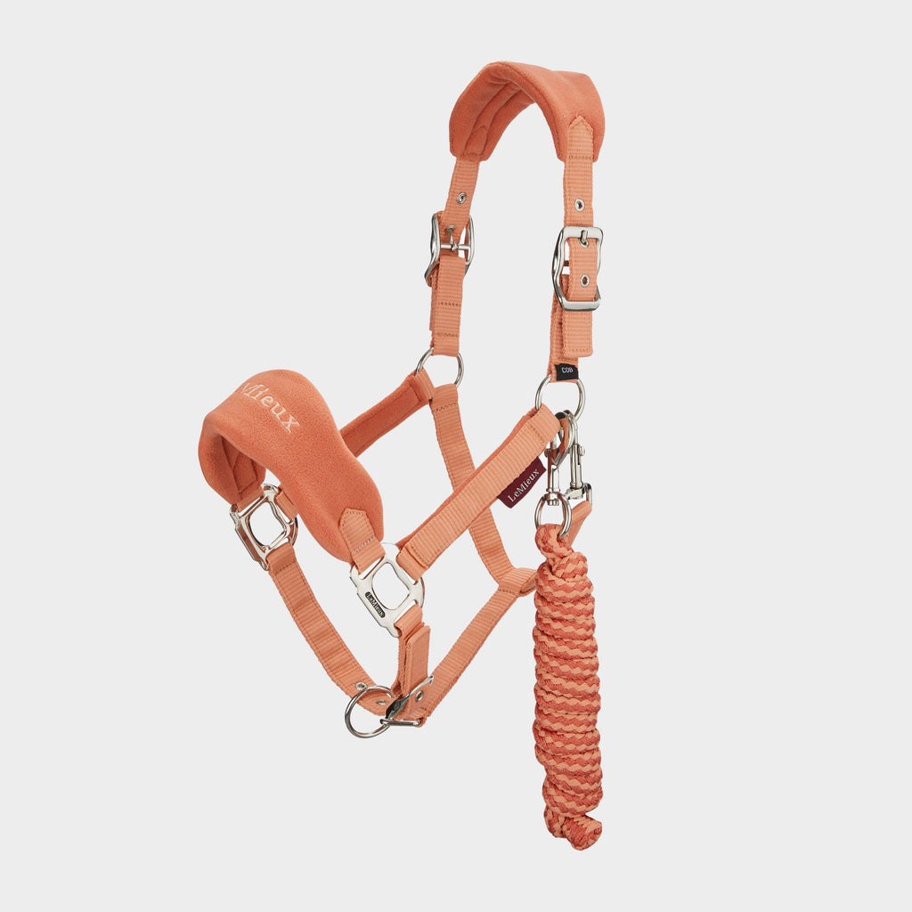 Vogue Headcollar & Leadrope Apricot