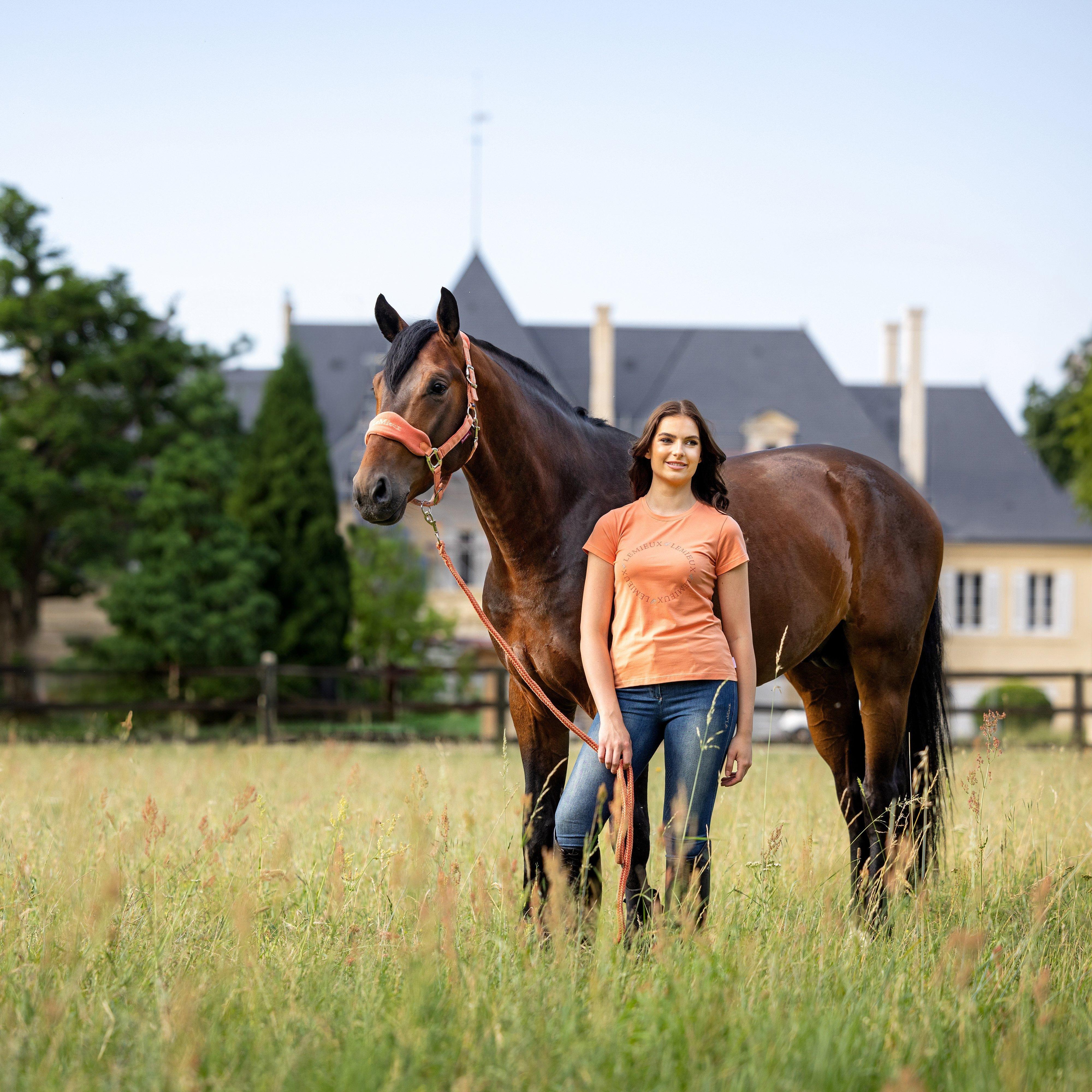 Vogue Headcollar & Leadrope Apricot