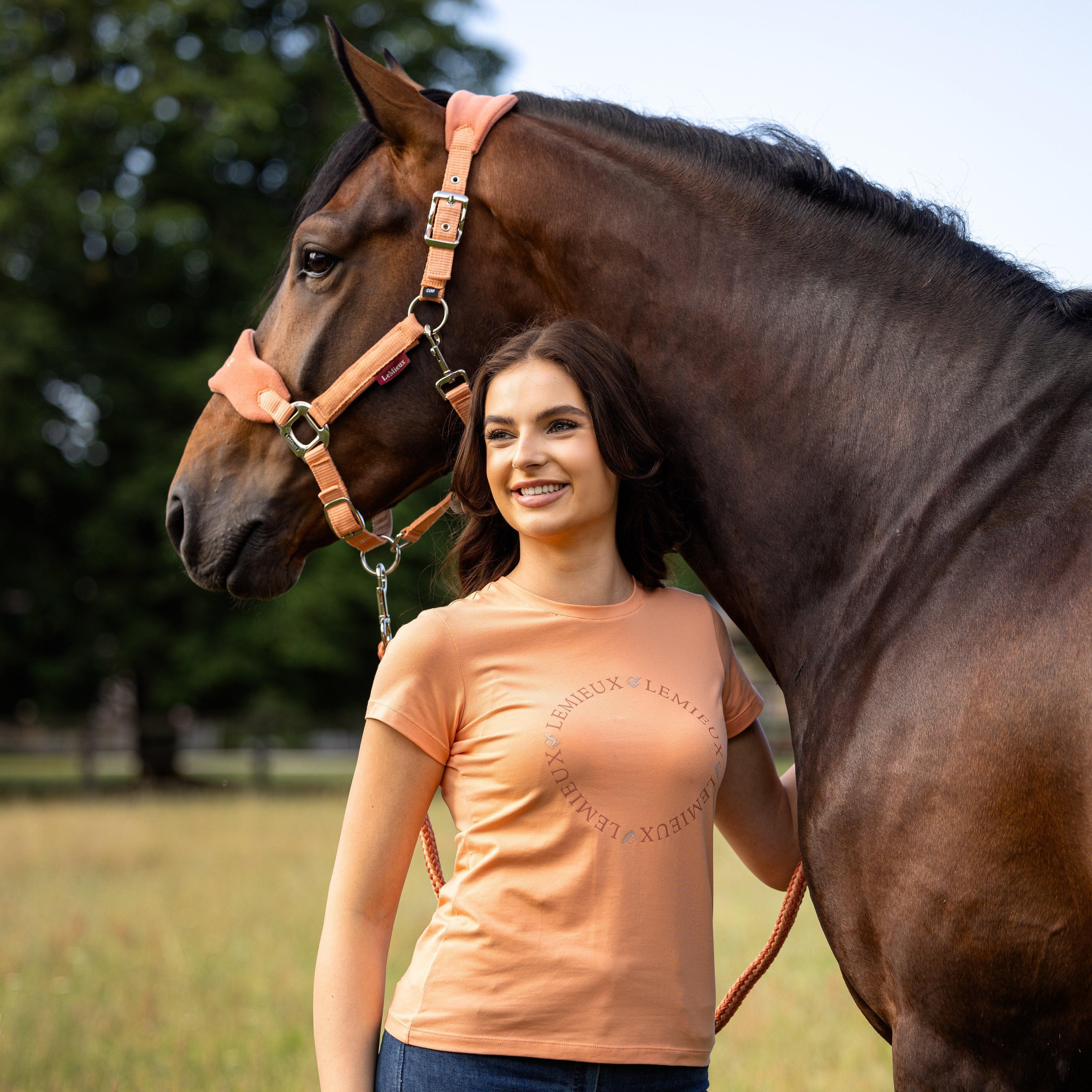 Vogue Headcollar & Leadrope Apricot