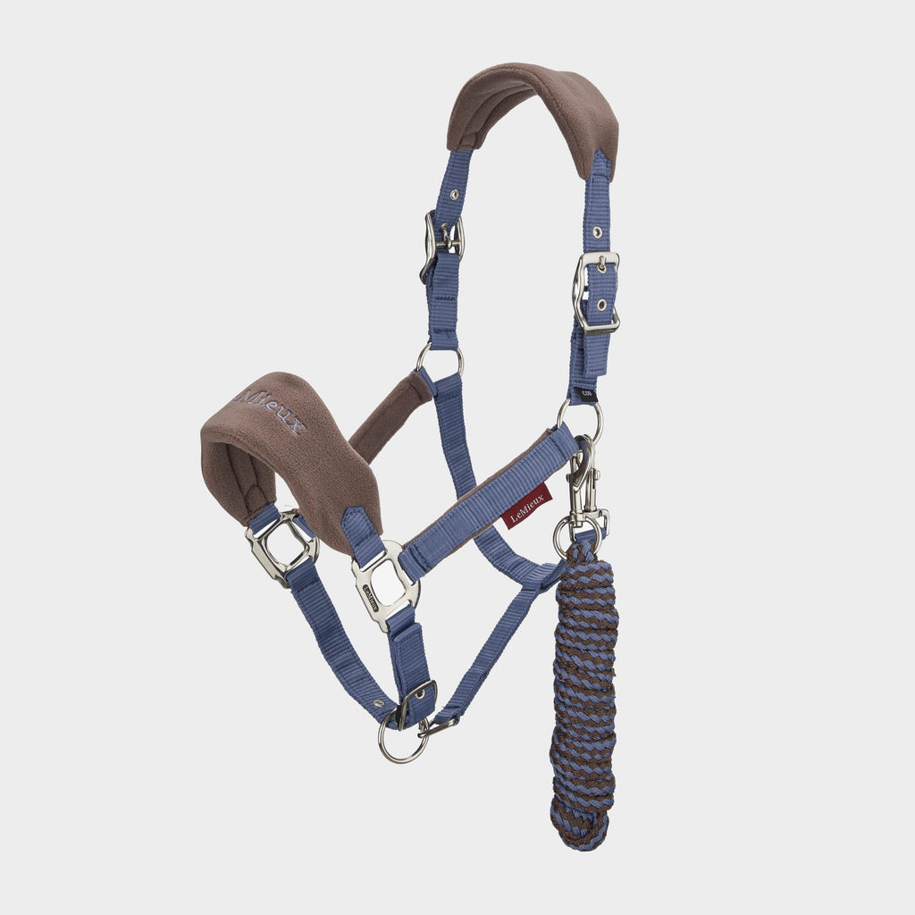 Vogue Headcollar & Leadrope Jay Blue