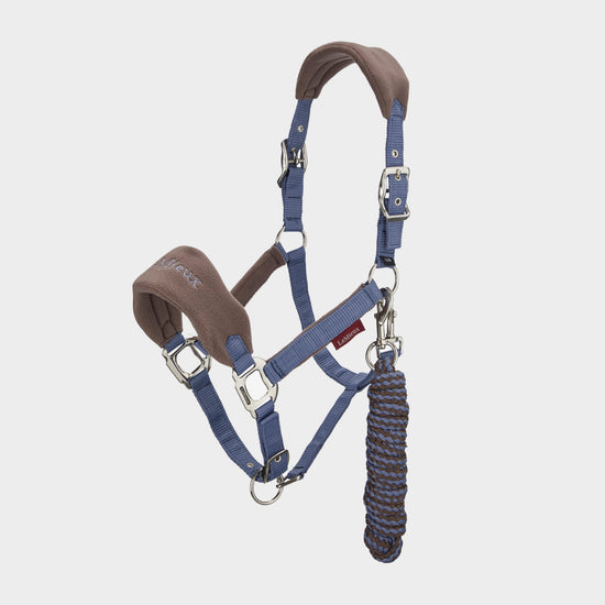 Vogue Headcollar & Leadrope Jay Blue