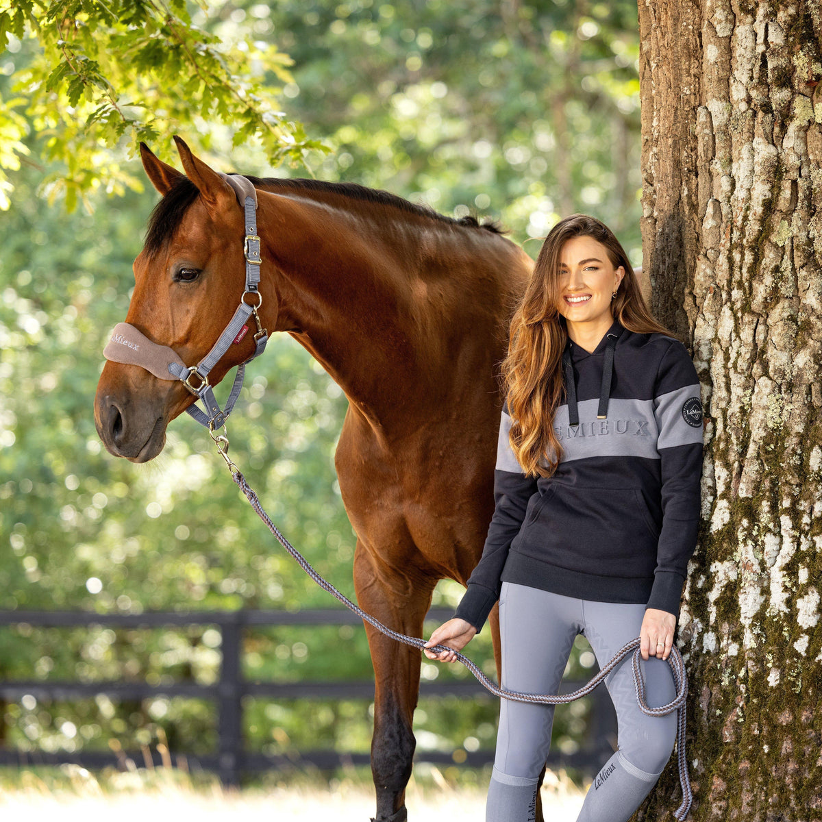 Vogue Headcollar & Leadrope Jay Blue