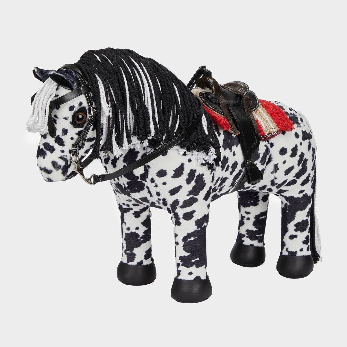 Toy Pony Western Saddle Black