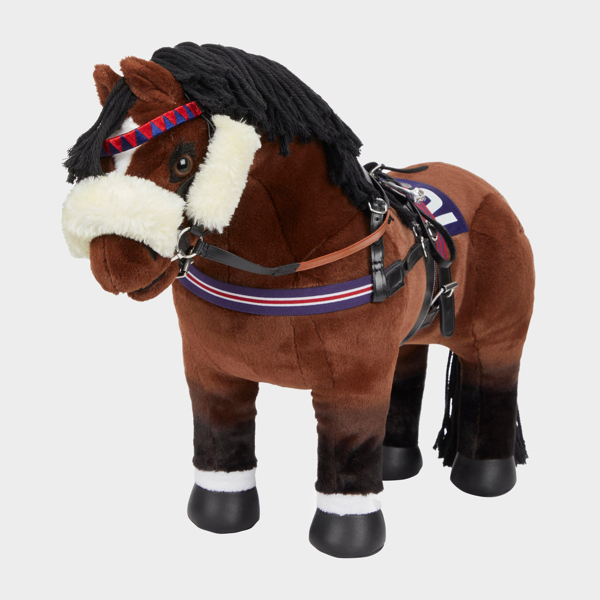 Toy Pony Racing Bridle Black