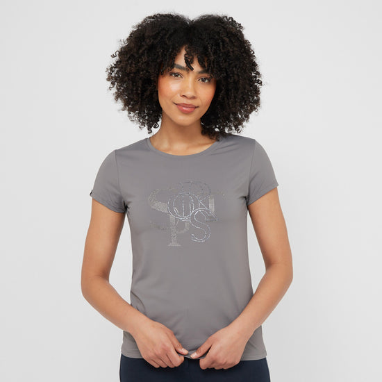 Womens Nicola Tee Slate Grey