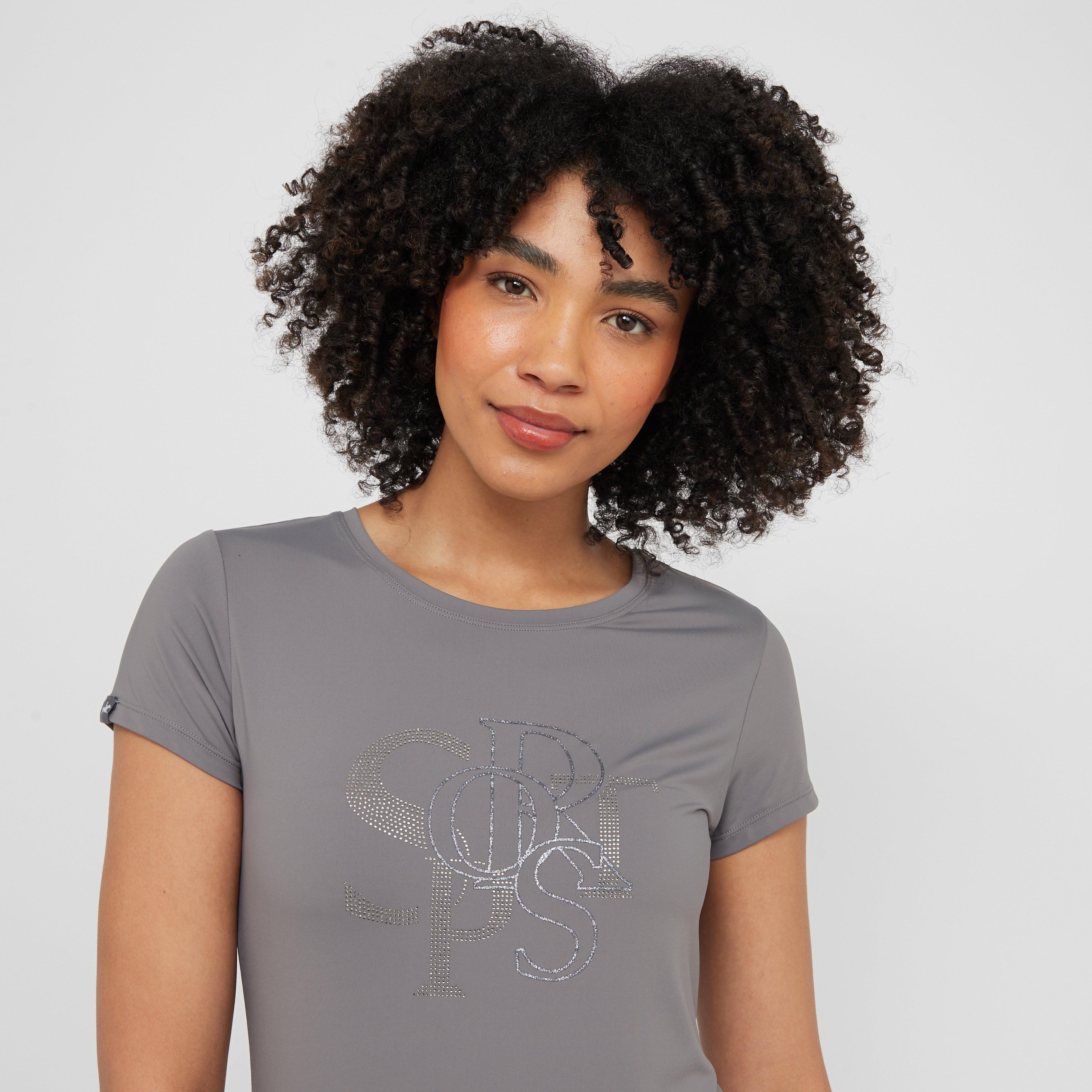 Womens Nicola Tee Slate Grey