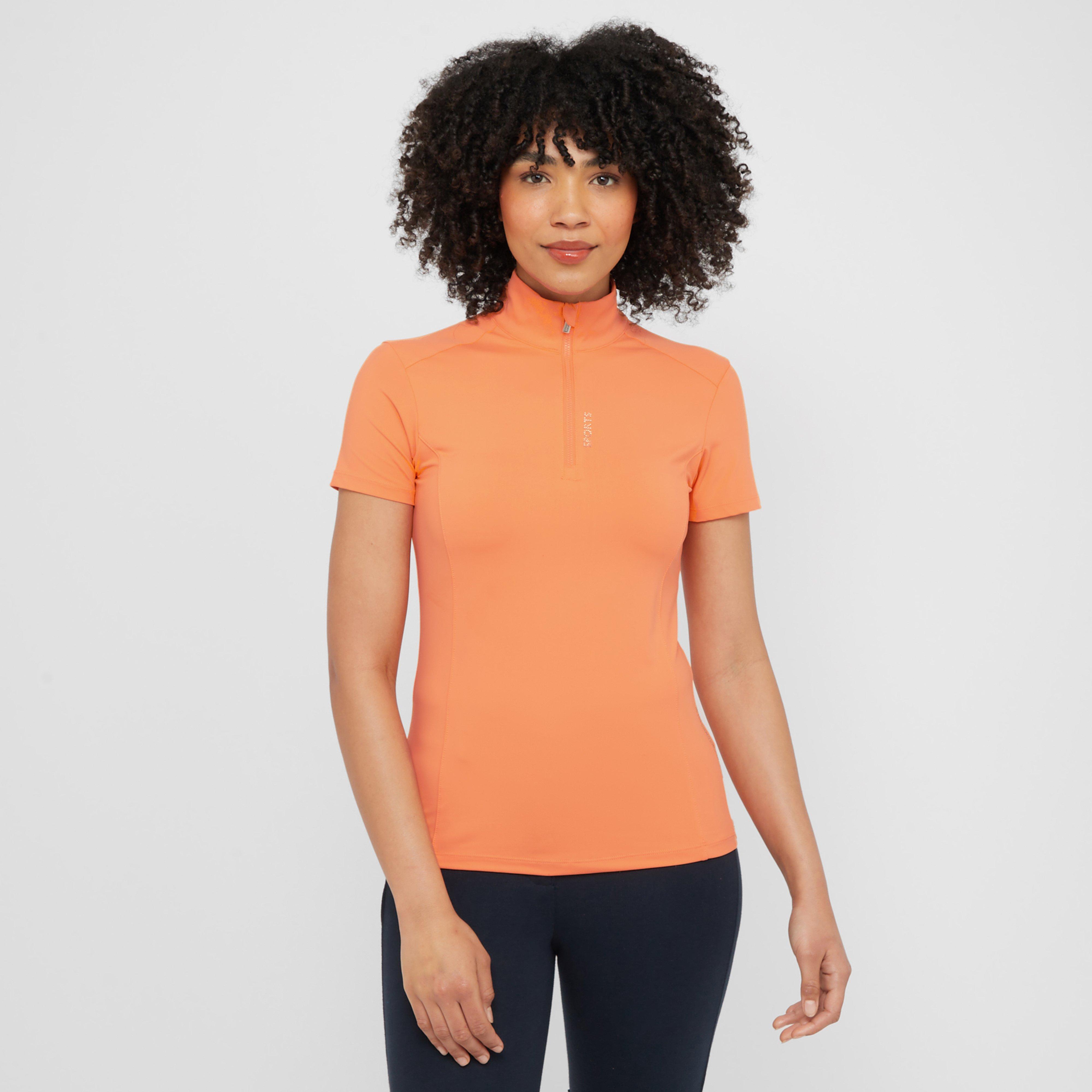Womens Alissa Short Sleeved Base Layer Mandarin
