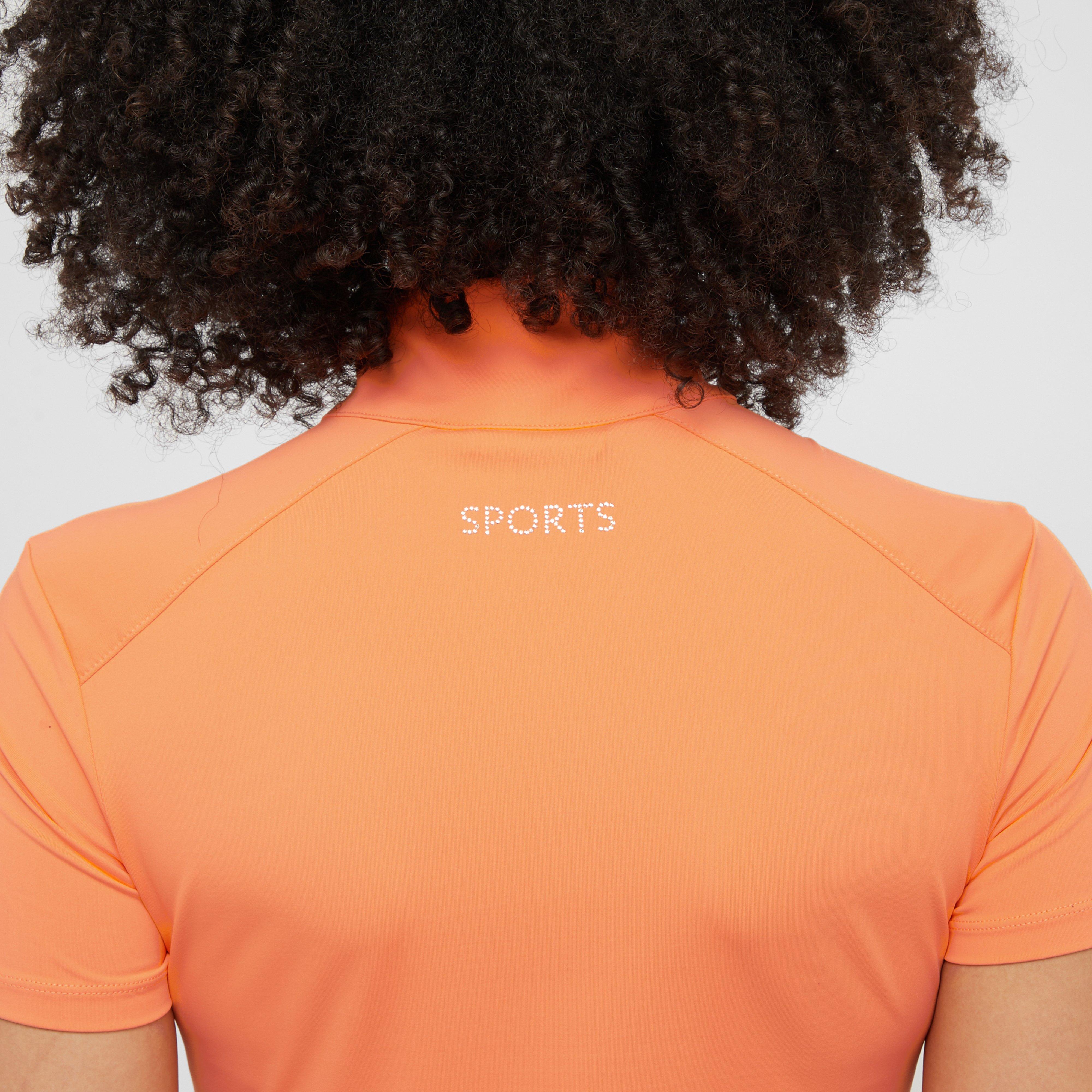 Womens Alissa Short Sleeved Base Layer Mandarin