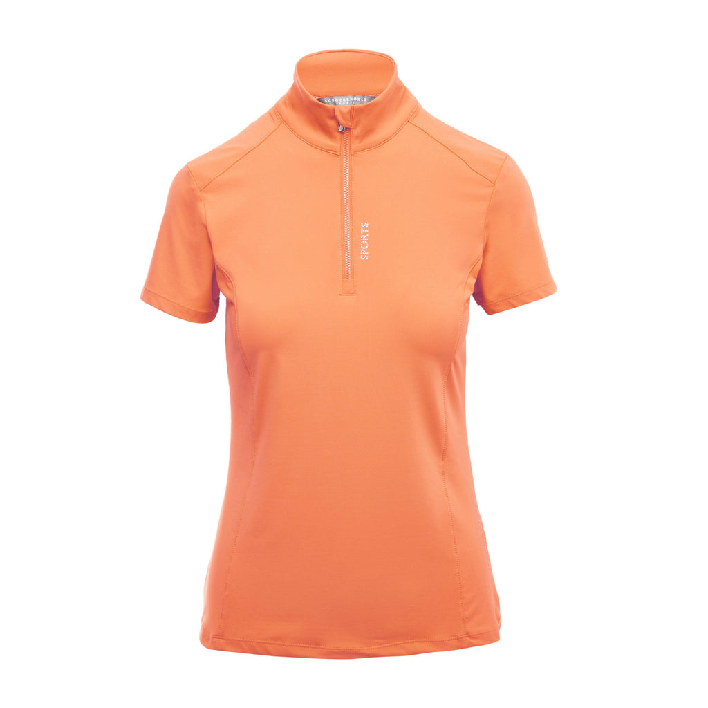 Womens Alissa Short Sleeved Base Layer Mandarin