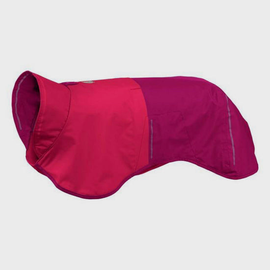 Ruffwear Sun Shower Dog Raincoat Hibiscus Pink