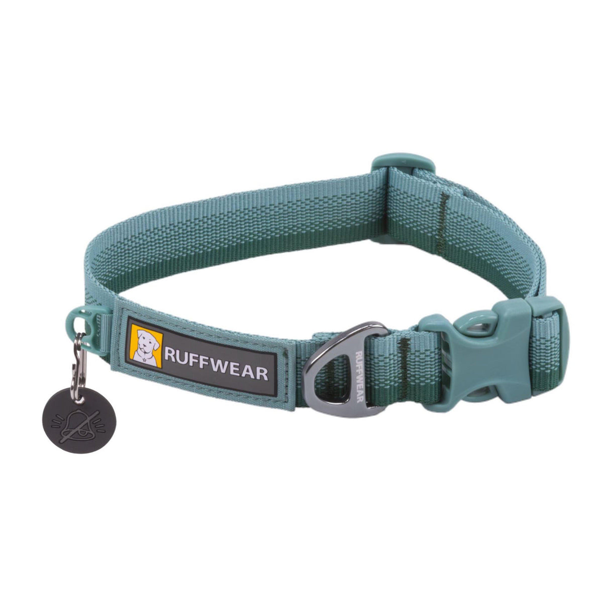 Front Range Dog Collar River Rock Green