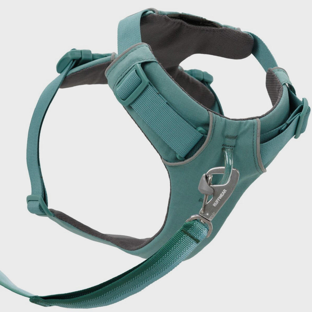 Front Range Dog Harness River Rock Green