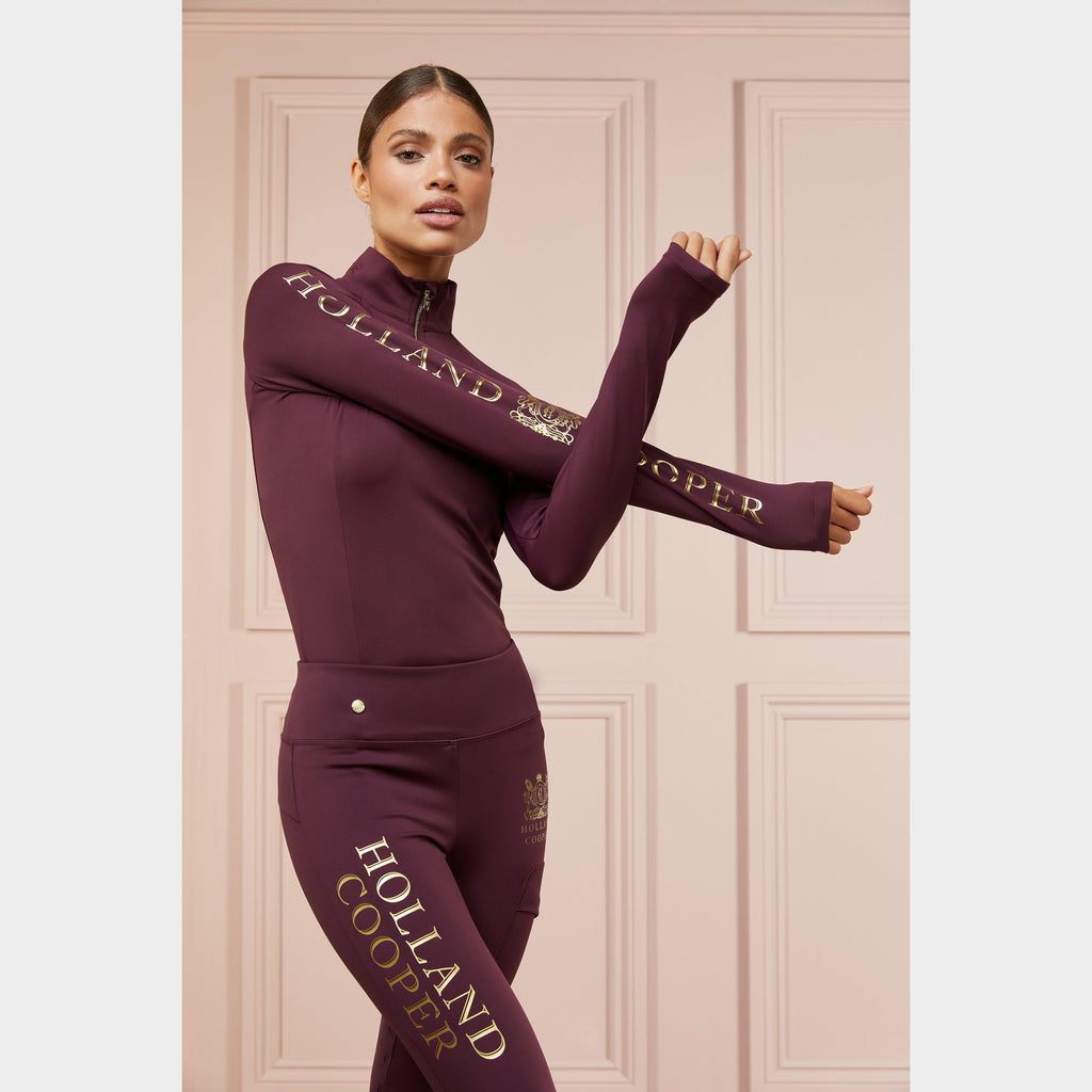Womens Base Layer Mulberry