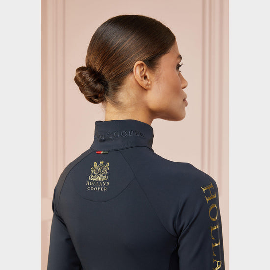 Womens Base Layer Slate Gold