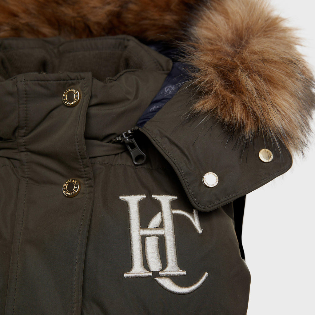 Womens Team Gilet Heritage Khaki