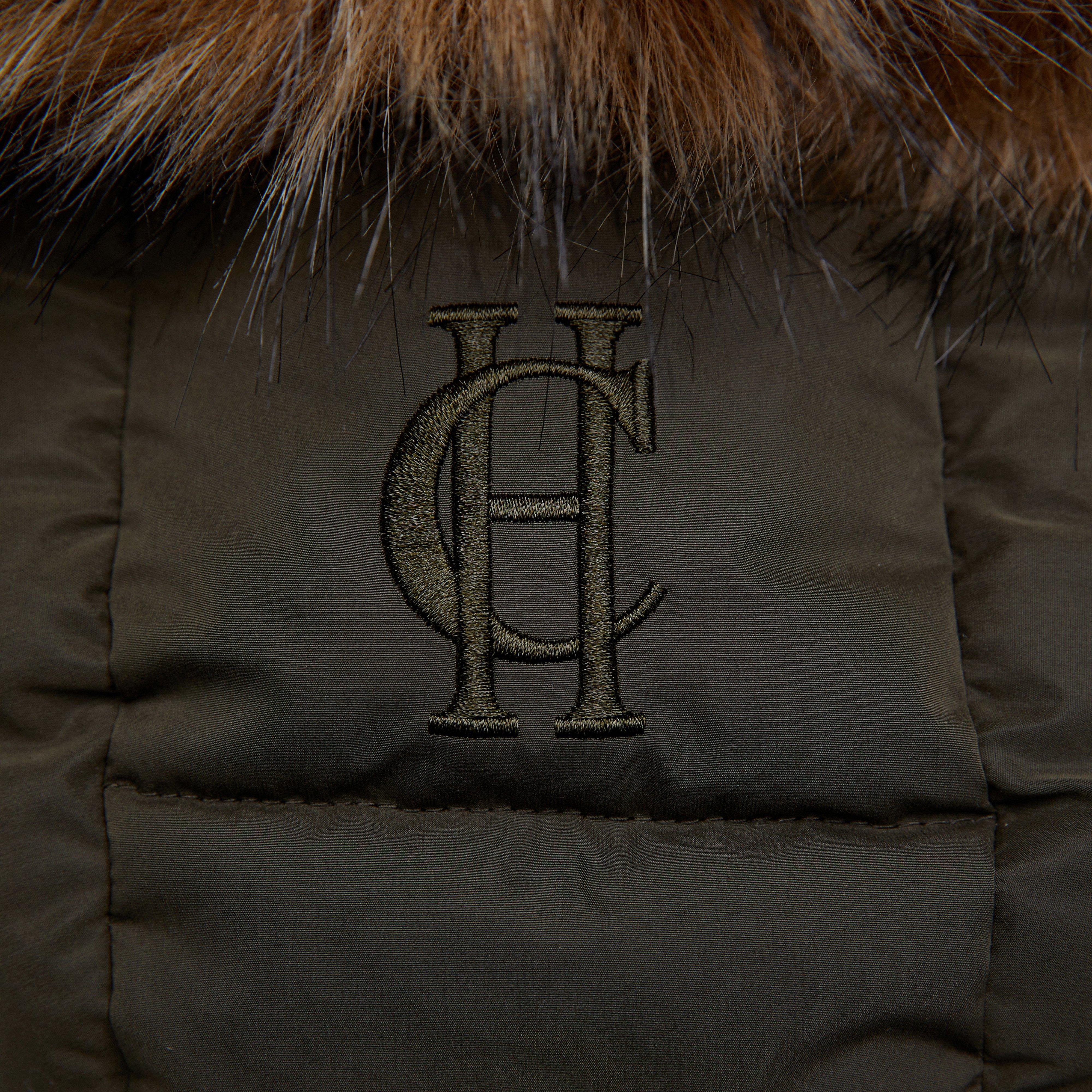 Womens Team Gilet Heritage Khaki