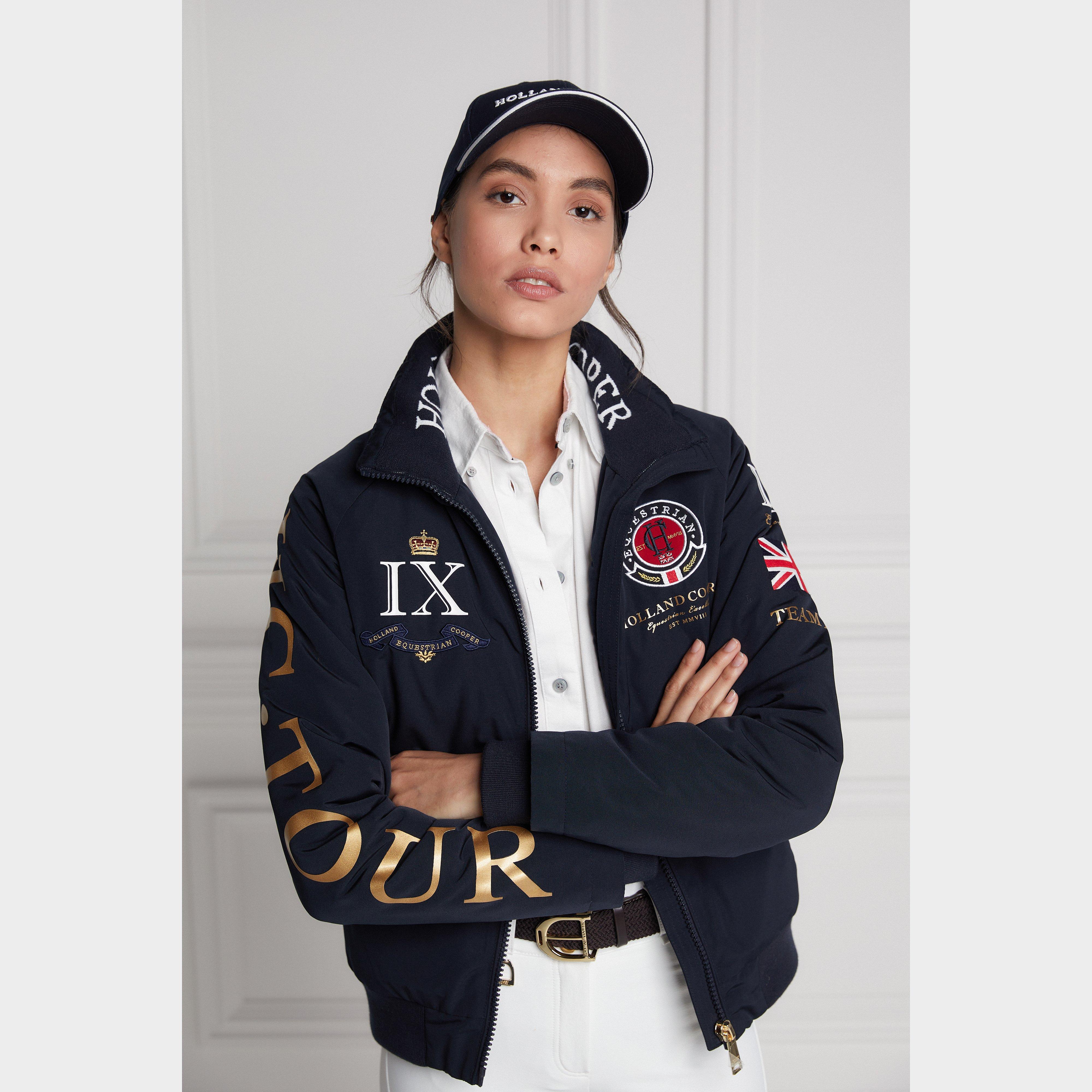 Womens Team Jacket Navy