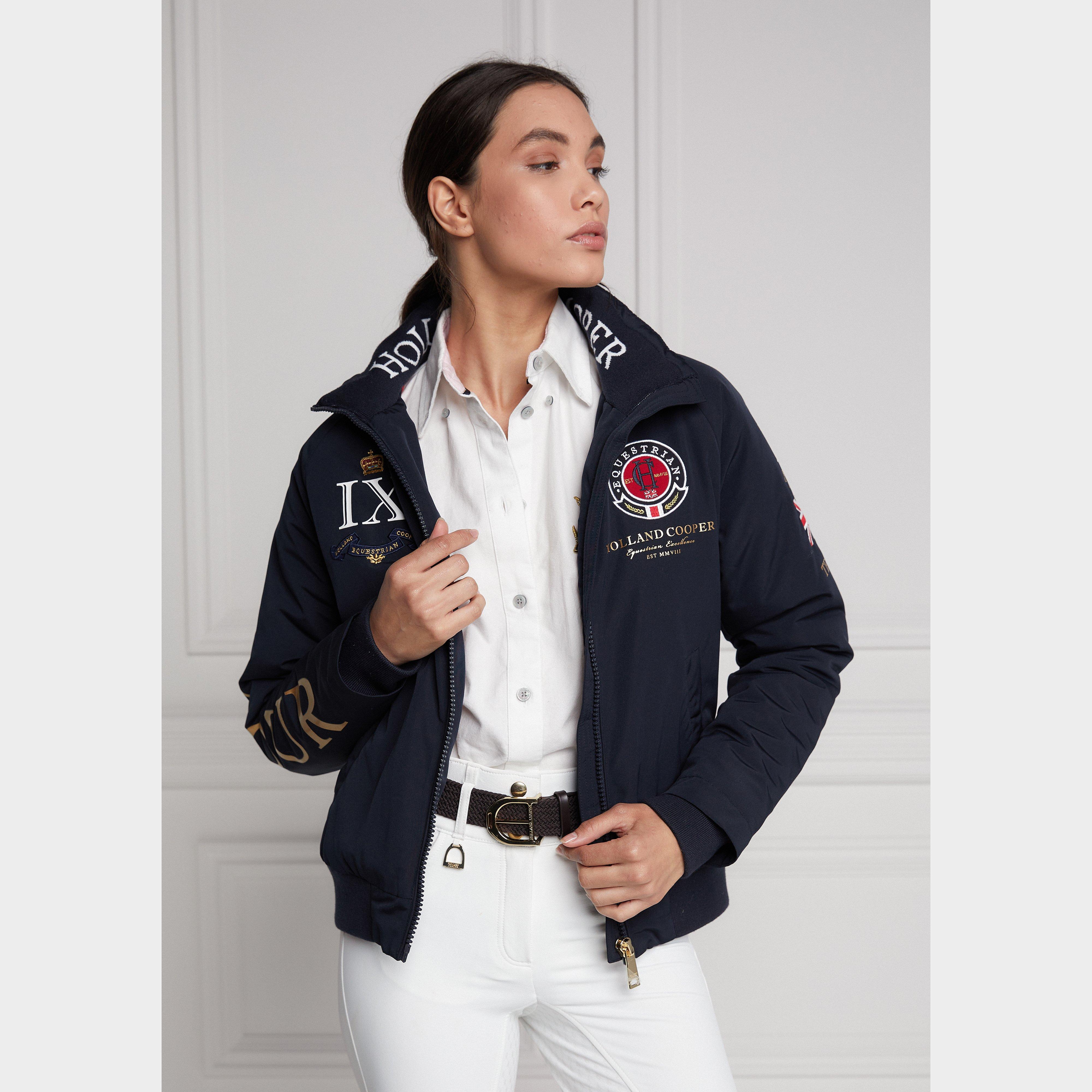 Womens Team Jacket Navy