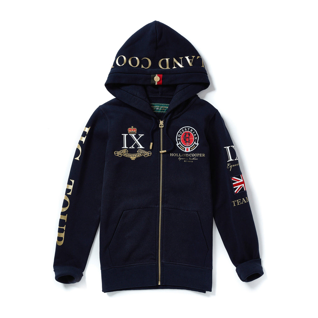 Womens Team Hoodie Navy