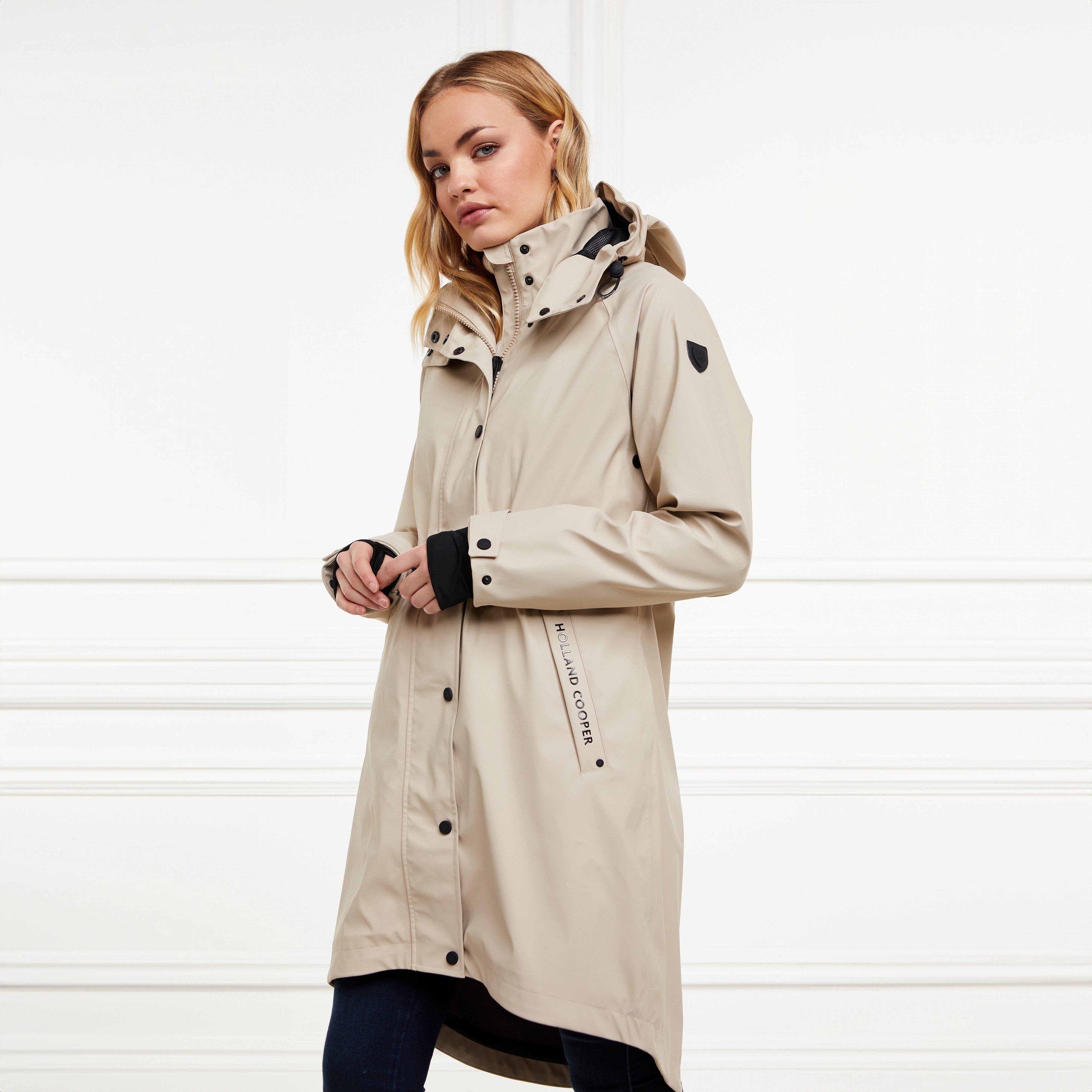 Womens Chartwell Rain Parka Stone