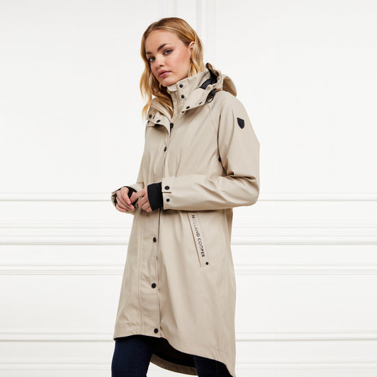 Womens Chartwell Rain Parka Stone