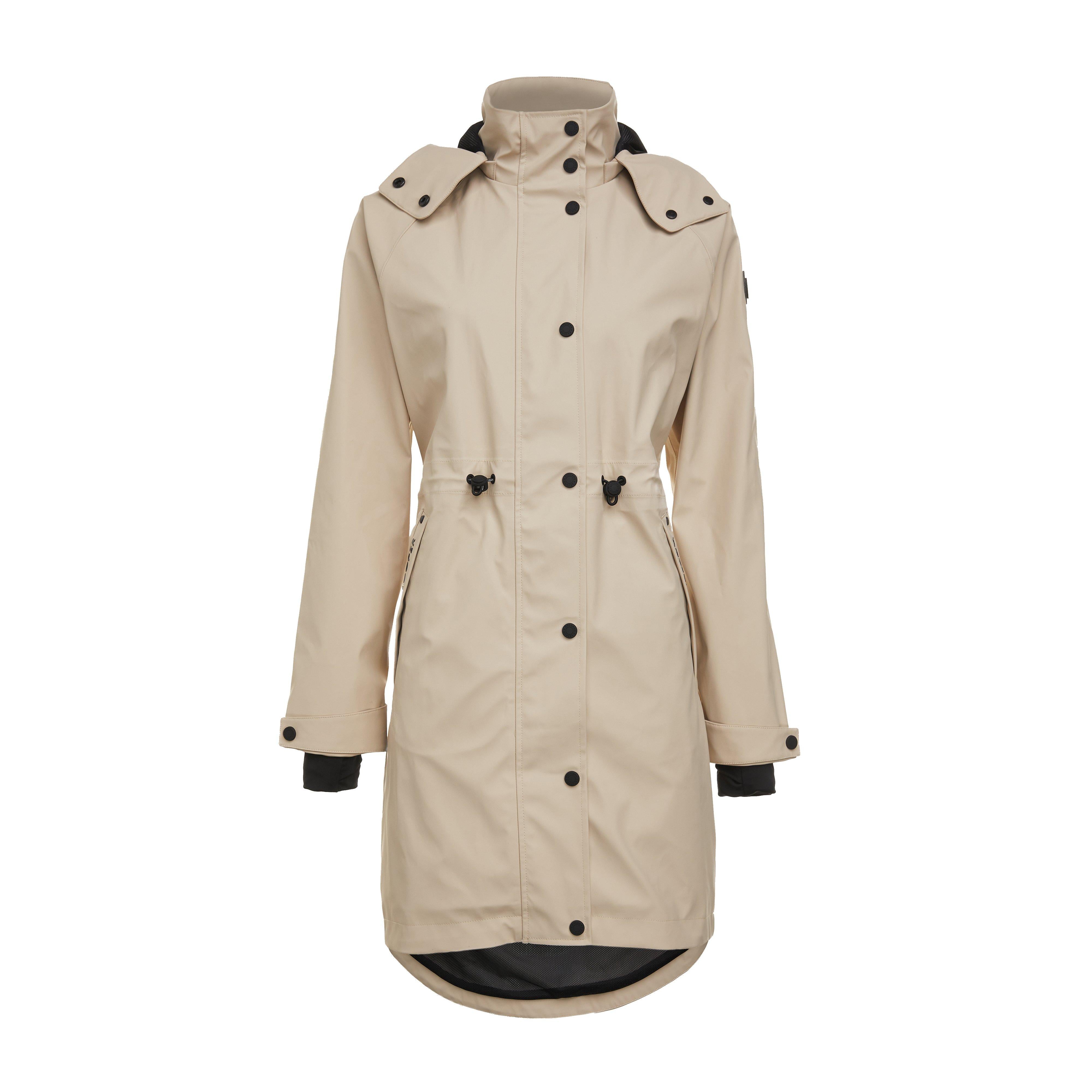 Womens Chartwell Rain Parka Stone