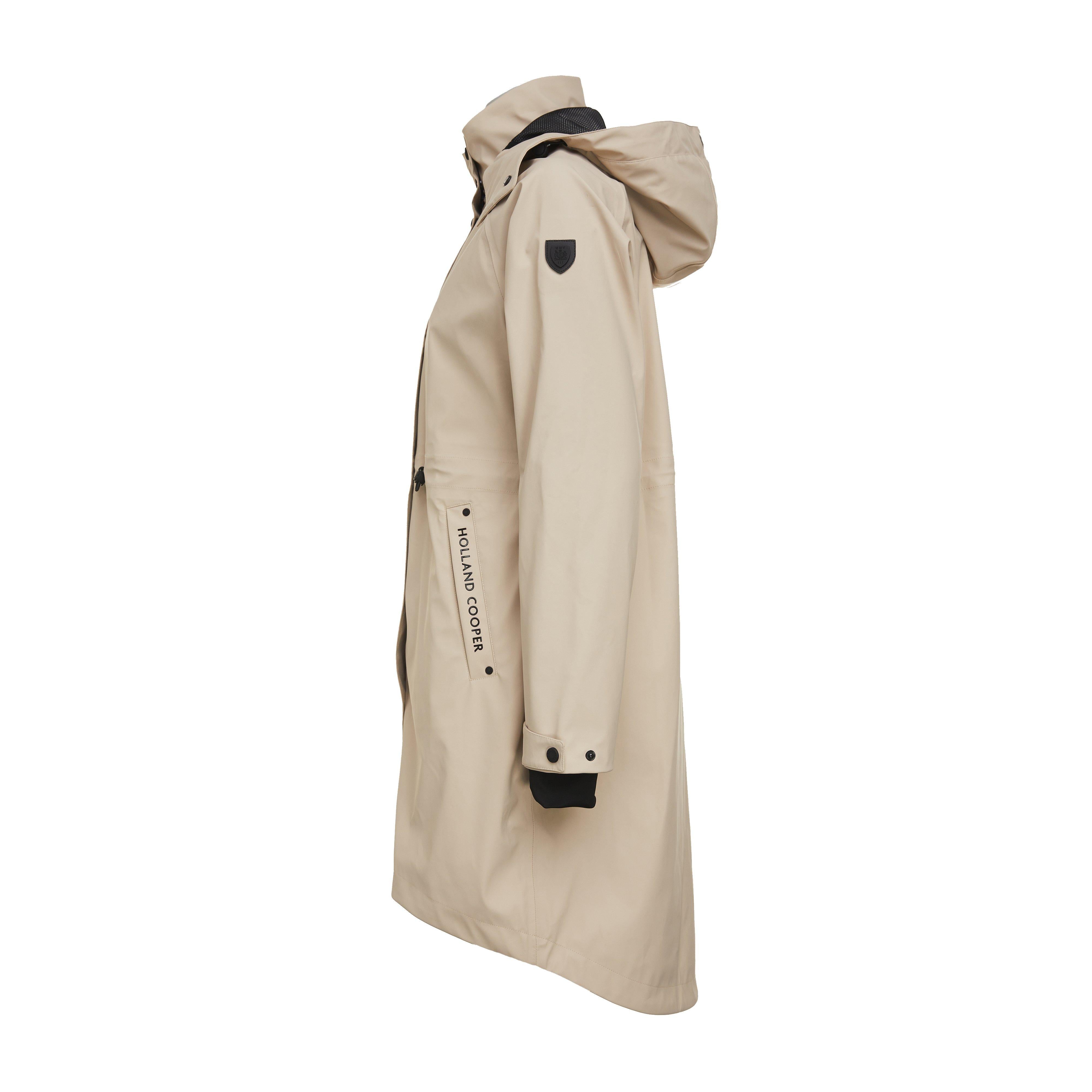 Womens Chartwell Rain Parka Stone