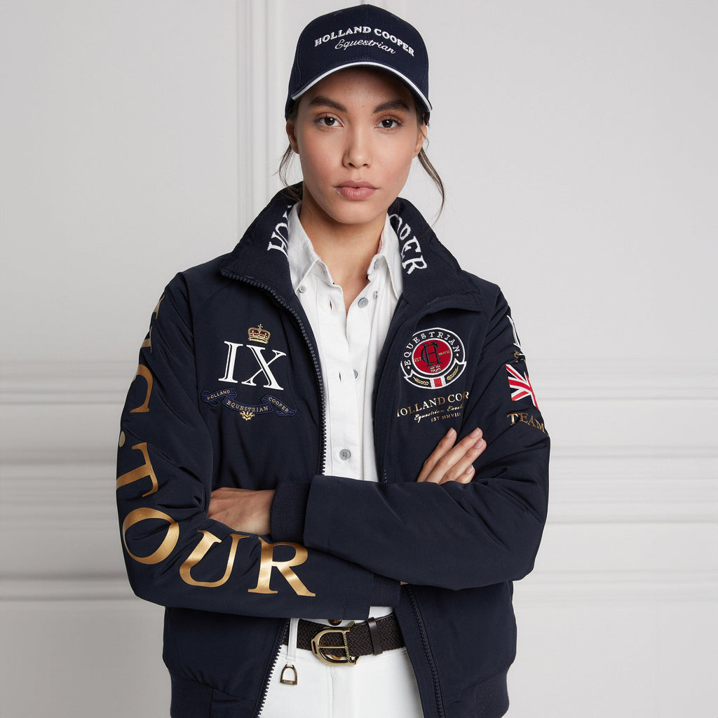 Equestrian Cap Ink Navy