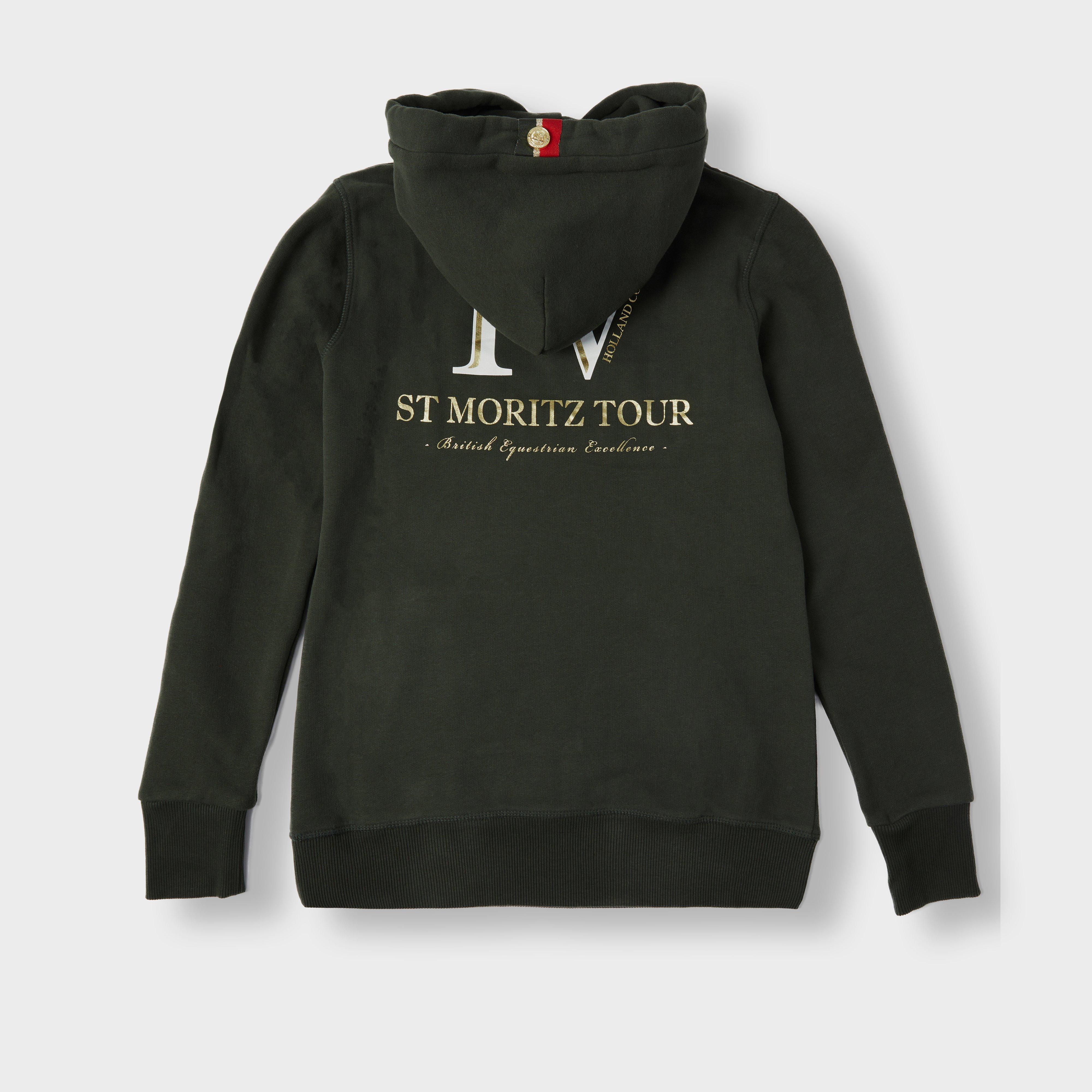 Womens Heritage Hoodie Racing Green