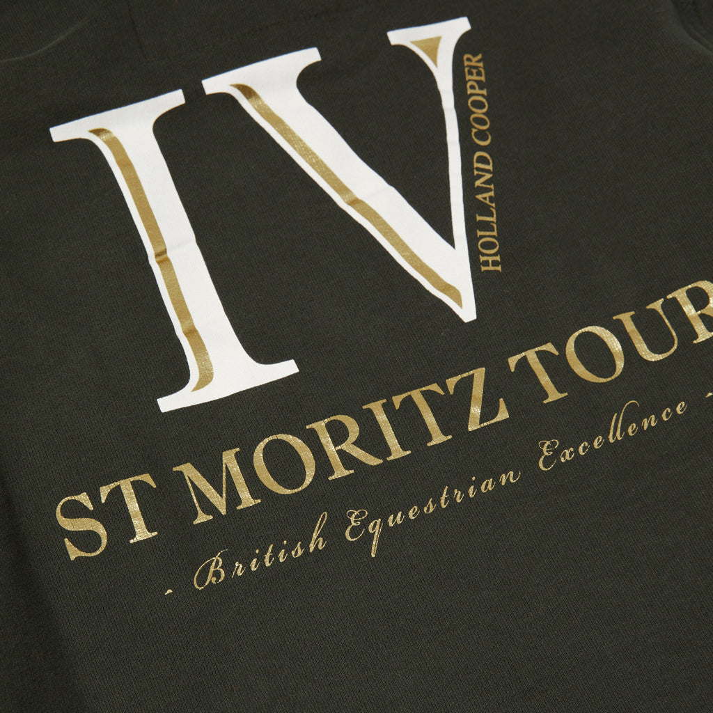 Womens Heritage Hoodie Racing Green