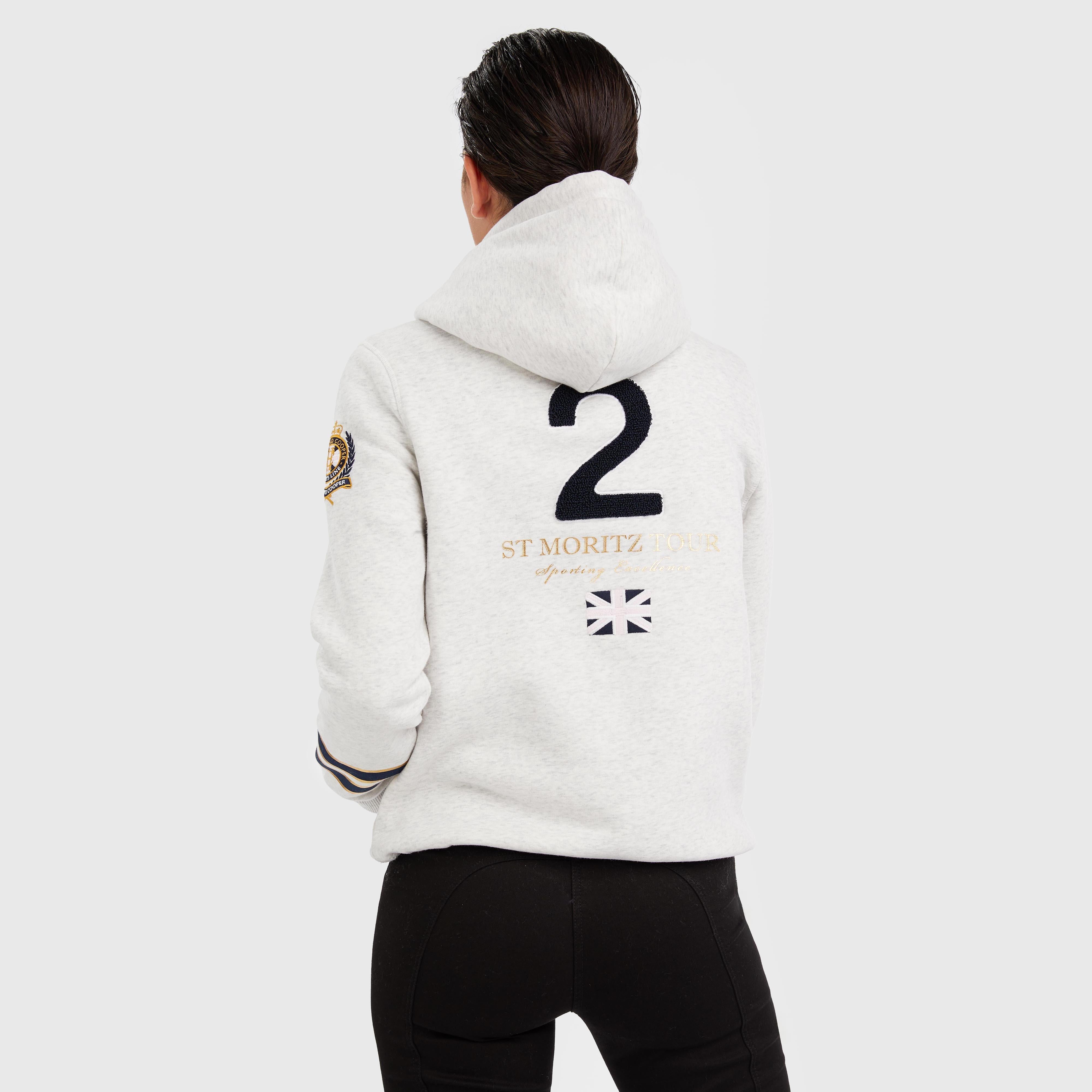 Womens Heritage Hoodie Ice Grey