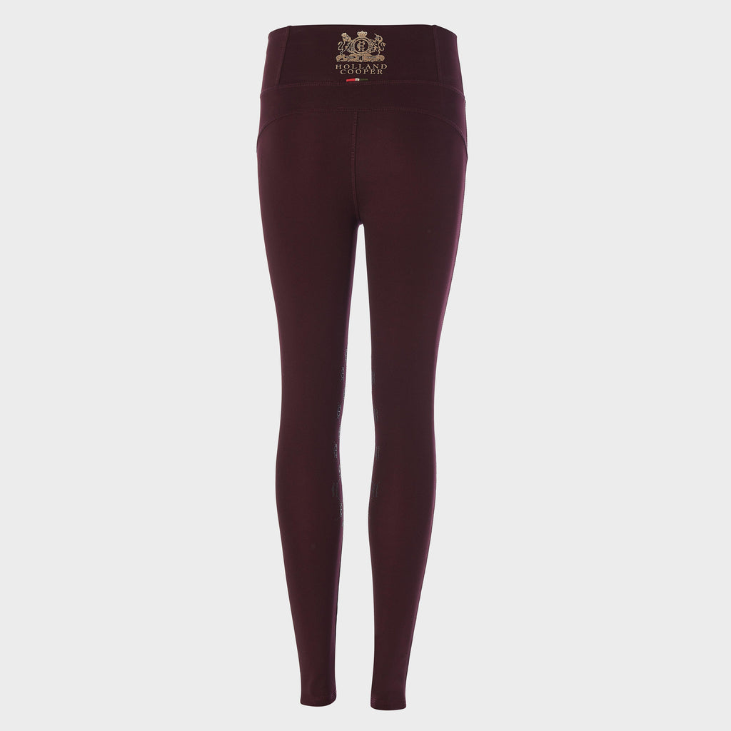 Womens Sport Leggings Mulberry