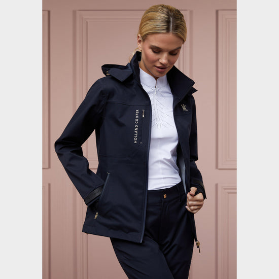 Womens Riding Shell Jacket Ink Navy