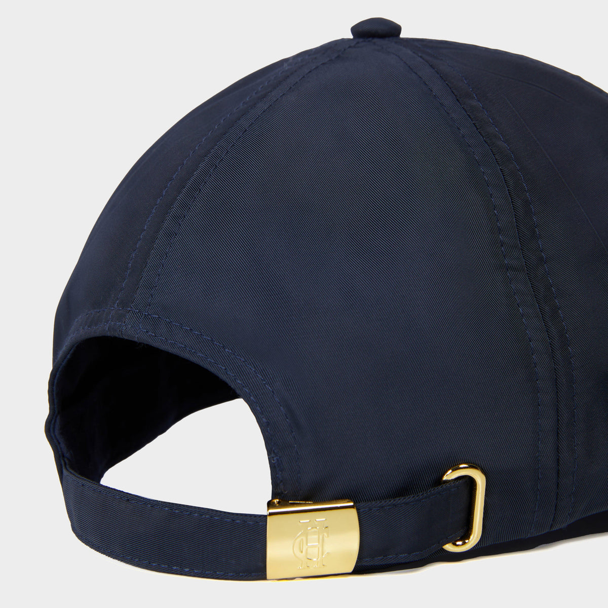 Womens Burghley Equestrian CapInk Navy Monogram