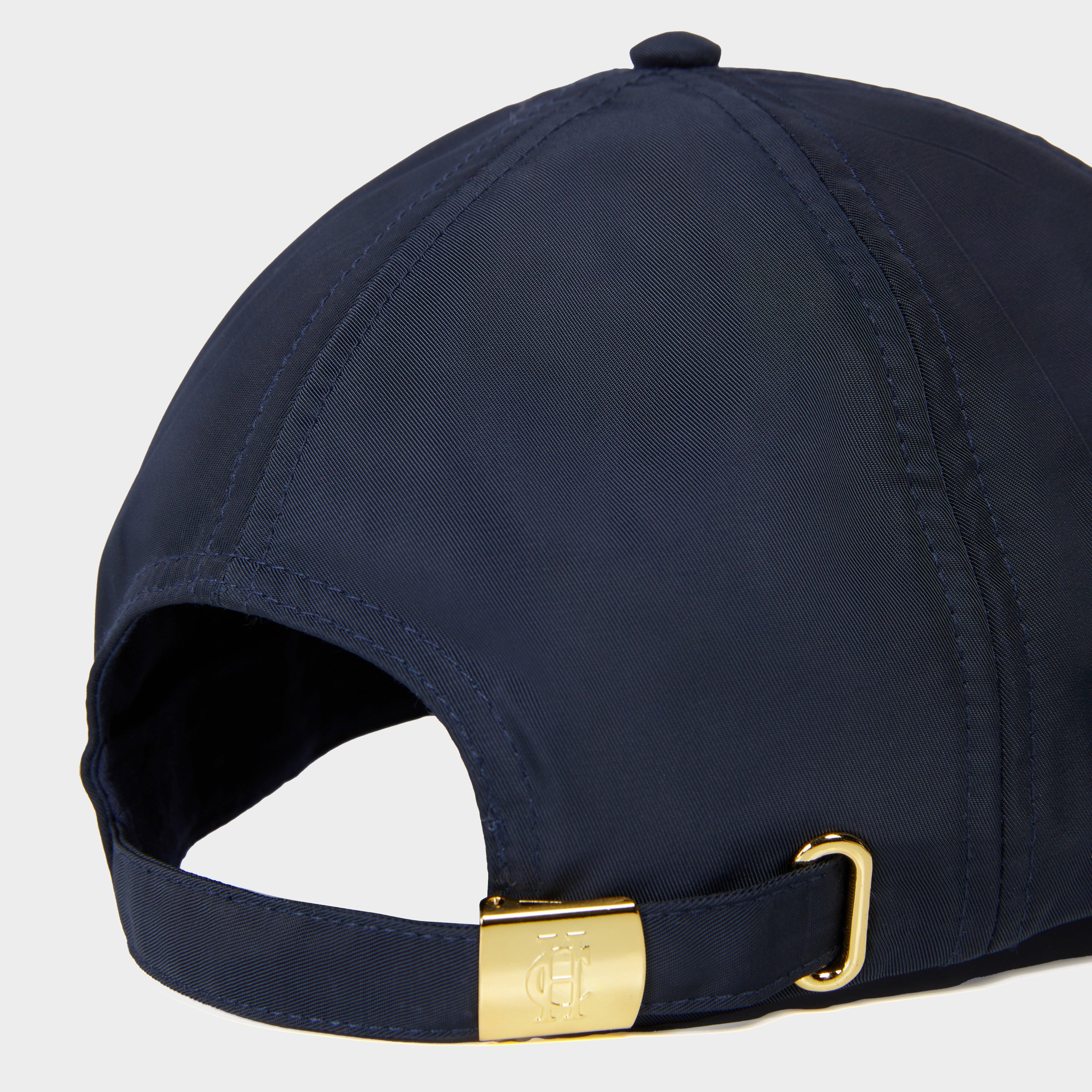 Womens Burghley Equestrian CapInk Navy Monogram