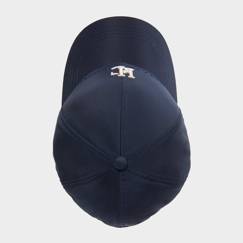 Womens Burghley Equestrian CapInk Navy Monogram