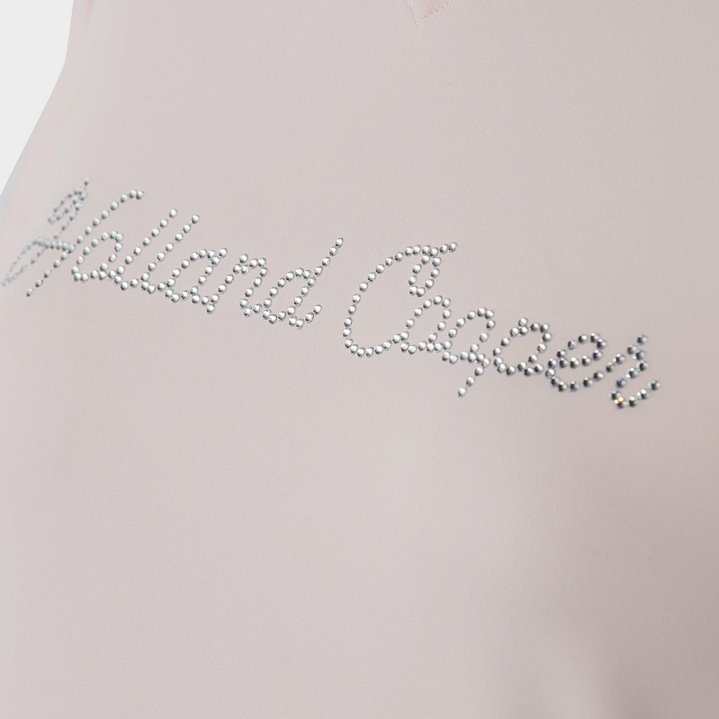 Womens Training V-Neck Tee Blush